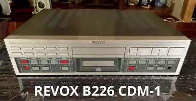Kaufen Famous Maschine Revox B226 Cdm-1 Ausgestattet Studer Le Box • 1,247.79€