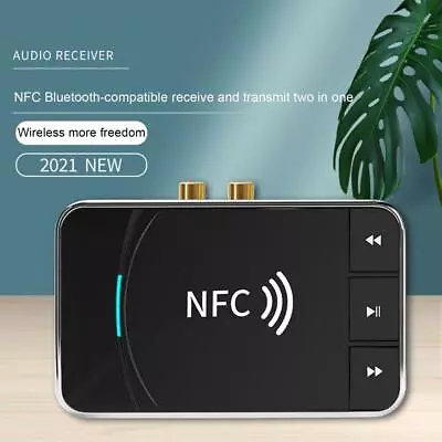 Kaufen Kabelloser Bluetooth Sender & Empfänger AUX Audio Adapter Mit NFC Für TV • 17.14€