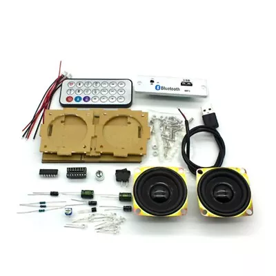 Kaufen DIY-Elektronik-Kit Bluetooth-Stereolautsprecher Unterstützt U Disk M1X93589 • 13.54€