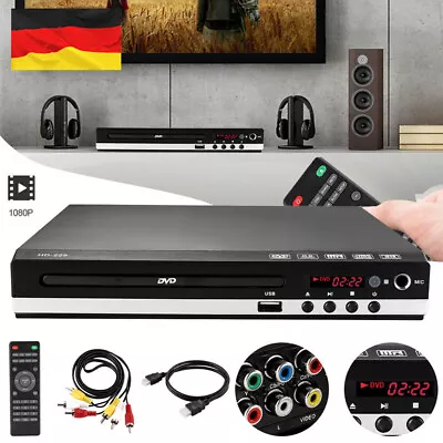 Kaufen CD DVD UHD Spieler Mit HDMI USB AV Anschluss Mit Fernbedienung Für TV Player DHL • 33.98€