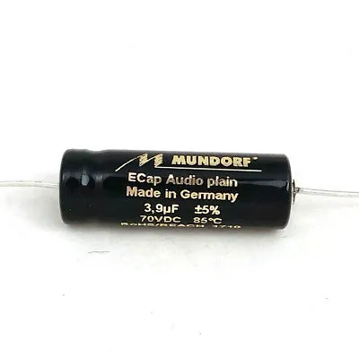 Kaufen 2x Mundorf ECAP70-3,9 Elko Glatt Elektrolytkondensator 3,9 µF 70V DC Kondensator • 3.69€