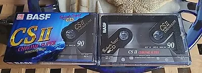 Kaufen 2 MC, Cassette, Audio, Leerkassette BASF  CS II Chrome  90, Neu #4 • 15.95€
