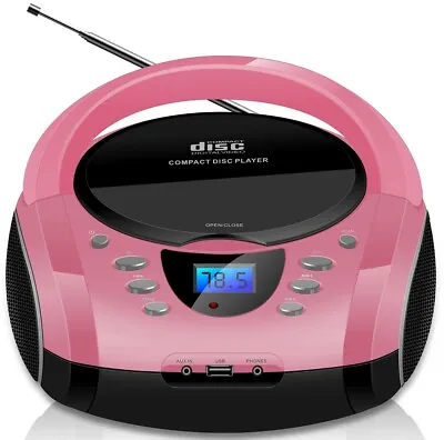 Kaufen Tragbares CD-Radio Kinder Radio CD-Player Stereoanlage Kompaktanlage Boombox • 39.90€