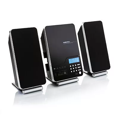 Kaufen Design Vertikal Anlage DAB+ Digitalradio Bluetooth Musikanlage 10 W Audio B-WARE • 102€