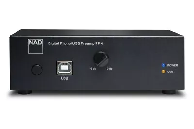 Kaufen NAD PP4 MM/MC Phono-Vorverstärker Mit USB, Graphit (UVP: 249,- €) • 225€
