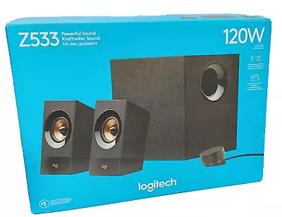 Kaufen Logitech Z533 Bold Sound Lautsprechersystem Mit Subwoofer 120w • 151.62€