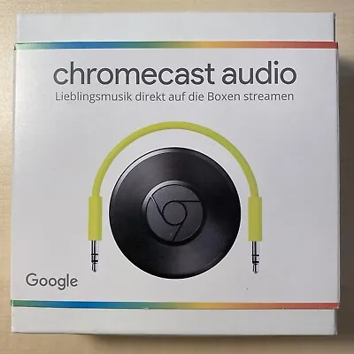 Kaufen Google Chromecast Audio Digital Media Streamer RUX-J42 WiFi OVP • 79€