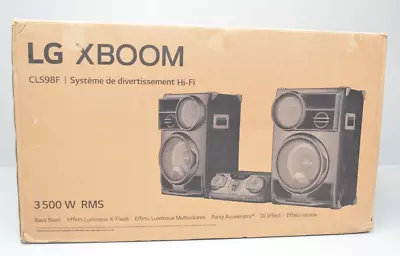 Kaufen LG XBOOM CLS98F 3500W 2x Lautsprecher Für Stereoanlage Micro-Hi-Fi-System • 399.99€