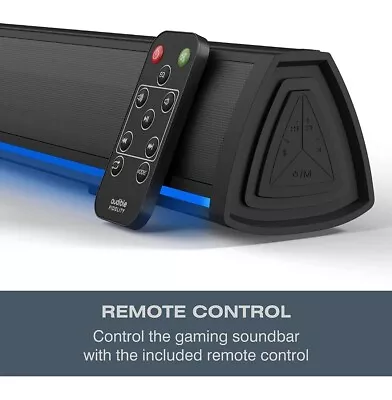 Kaufen Budget Soundbar + Lautsprecher 50 Watt 4K TV PC Gaming Filme Bluetooth AUX Bass • 55.74€