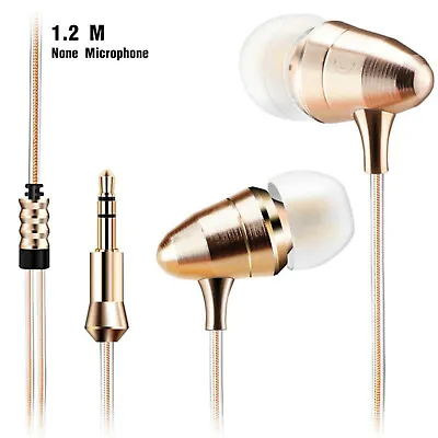 Kaufen Super Bass In-Ear Kopfhörer KZ X6 Gold High-End Earphones Headphones PU Case • 21.99€
