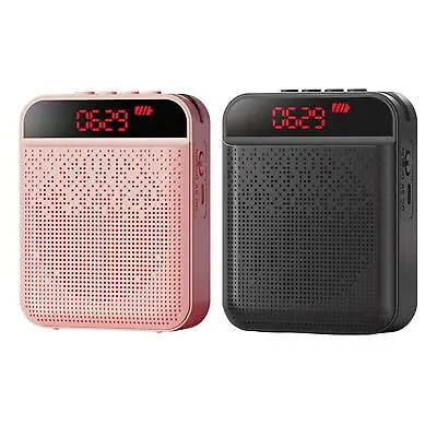 Kaufen Sprachverstärker 3000mAh Bluetooth 5.0 Persönliches Megaphon FM Radio Recorder Für • 26.54€