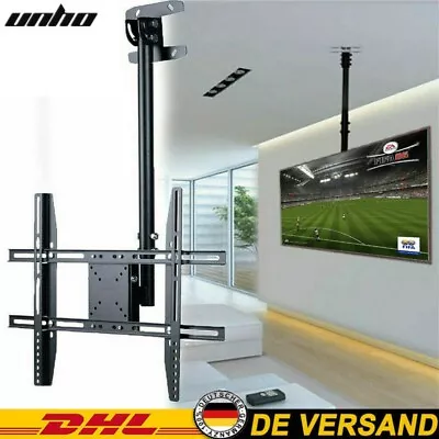 Kaufen TV Deckenhalterung Für 23 -65  LCD LED TV Monitor Fernseher 360° Schwenkbar DE • 38.92€