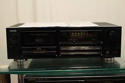 Kaufen Aiwa Ad-f410z Hifi Stereo Kassetten Cassette Record Deck Hx-pro Amts Dolby C Top • 100€