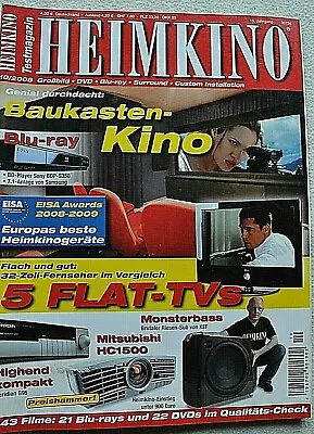 Kaufen Heimkino 10/08,kef Reference 209,dali Mentor Serie,teufel Cocept R2,meridian G95 • 7.92€