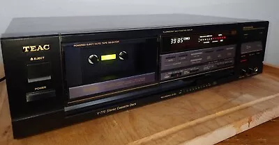 Kaufen Teac V-770 Stereo Cassetten Tape Deck 3 Head HX-Pro MPX Filter Dolby B/C Vintage • 23.71€