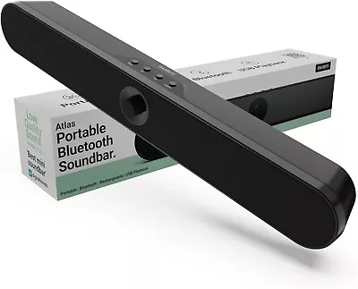 Kaufen Majority Atlas Bluetooth Mini Soundbar 20 Watt Soundbar Für PC & TV • 25€