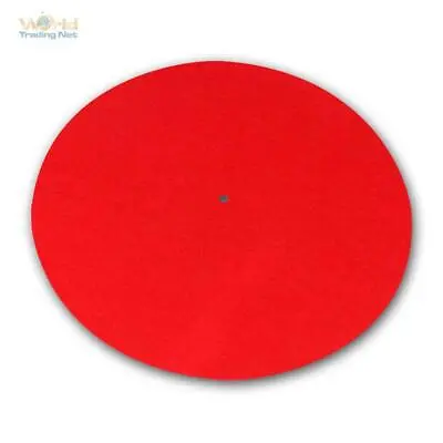 Kaufen Plattentellerauflage PM2 Rot Antistatisch, Palttenspieler Filz-Matte, 3mm LP • 8.99€