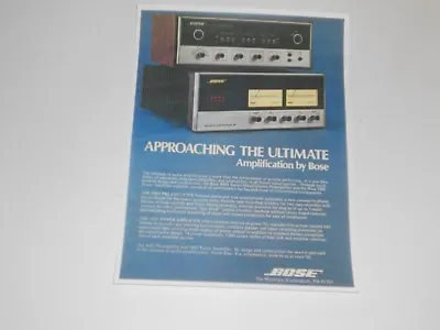 Kaufen Bose 1801 Verstärker, 4401 Vorverstärker 1 Page, 1973, Quad, Artikel Und Info • 7.98€