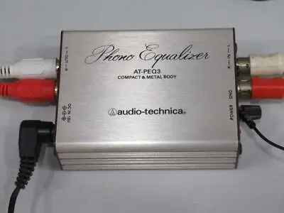 Kaufen Audio-Technica At-PEQ3 Phono Equalizer (Japan Einfuhr) Guter Zustand - Silber • 112.88€