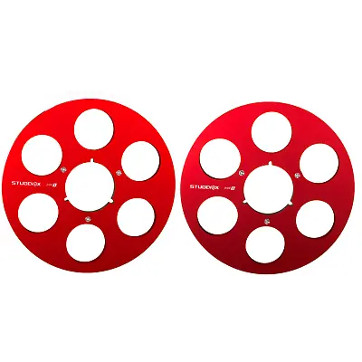 Kaufen 🍺2X Hochwertige Red Tape Reel Für TEAC X10 10.5'' 1/4'' Tape Record • 105.58€