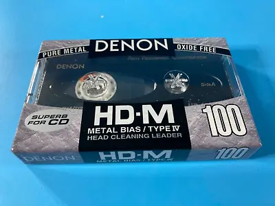 Kaufen Denon HD-M 100 TYP IV Kassette Leerkassette Pure Metal - Neu New • 49.99€