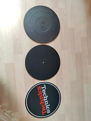 Kaufen 3 Plattenspieler Slipmats Technics • 1€