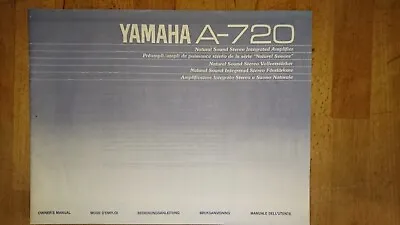 Kaufen Yamaha A-720 Bedienungsanleitung Operating Instuctions Manual • 2€
