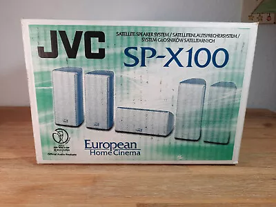 Kaufen JVC SP-X100 Surround Sound Lautsprecher Set, Jeweils 100 W 8 Ohm  • 34€