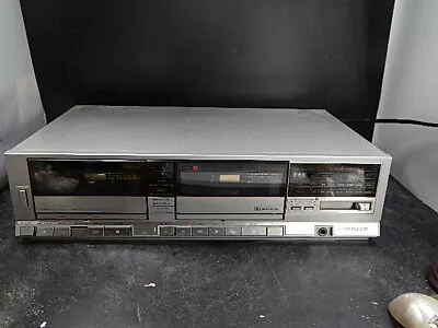 Kaufen Pioneer CT-1170W Kassettendeck Doppel-Kassettendeck Stereo Cassette Tape Deck • 15€
