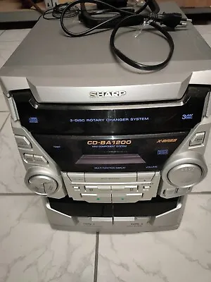 Kaufen Sharp CD BA 1200 Stereoanlage Musikanlage Hifi • 45€