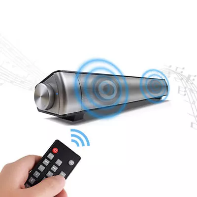 Kaufen Soundbar Tisch Subwoofer TV Heimkino System Lautsprecher Bluetooth Handy/Tablet • 25.99€