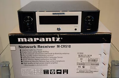 Kaufen Marantz M-CR510 Netzwerk-Receiver WiFi DAC Spotify USB DLNA AirPlay • 179.90€