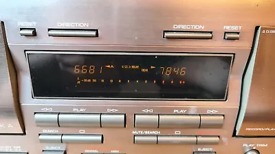 Kaufen YAMAHA KX-W421 Double Tape Deck Doppelkassettenrekorder • 110€