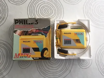 Kaufen Walkman Philips D6616 Moving Sound Stereo With Graphic Equalizer Vintage 1986 • 80€