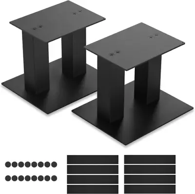 Kaufen BQKOZFIN Universal Lautsprecher Ständer 1 Paar, Desktop Metall Monitor Audio...  • 86.86€