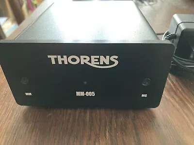 Kaufen Thorens Phono Vorverstärker MM-005 Schwarz Für MM Und MC Tonbabnehmer  • 99.99€