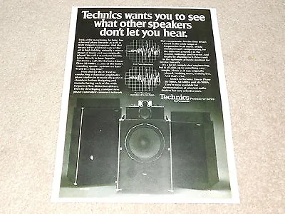 Kaufen Technics Pro Lautsprecher Ad, 1978, SB-7000a, 6000a, 5000a, Artikel, Info, 1 • 7.76€