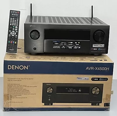 Kaufen Denon AVR-X4500H • 9.2 A/V Receiver Dolby Atmos Auro 3D DTS X HEOS IMAX • TOP 1A • 900€