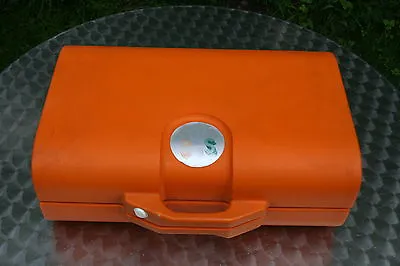 Kaufen Schneider Plattenspieler Vintage Orange 70er Jahre Koffer Space Age • 79€