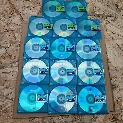 Kaufen 14 X MD TDK Lucir Mix 74 & 80 Minidisc O. Hüllen MD Minidisk Blank Disc Händler  • 60.96€
