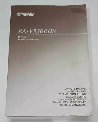Kaufen YAMAHA RX-V530RDS, Bedienungsanleitung ( Original ) • 10€