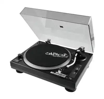 Kaufen Omnitronic BD-1390 USB-Plattenspieler Schwarz Riemengetriebener DJ-Turntable • 199€