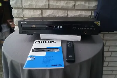 Kaufen Sehr Gepflegter Philips CD 720 Compact Disc Player Mit Fernbedienung Und Buch • 28€
