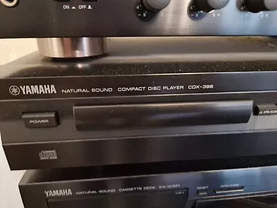 Kaufen Yamaha CDX-396 CD Player Schwarz / Toslink / Natural Sound / Handgeprüft • 60€