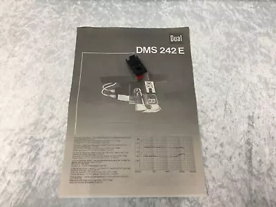 Kaufen Dual DMS 242 E Tonabnehmer System +Nadel Mit BDA • 79.99€