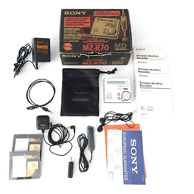 Kaufen MiniDisc SONY MZ-R70 Digital Recording - Walkman  • 225€