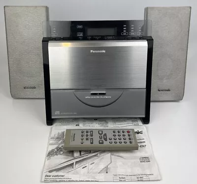 Kaufen Panasonic SA - EN7 CD Stereo Mikrosystem DAB/FM/MW Radio **Teil Funktioniert** • 23€