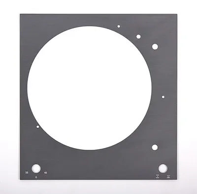 Kaufen Deckplatte Platte Face Plate Für Thorens TD 150 MK II Titansilber Eloxiert  • 90€