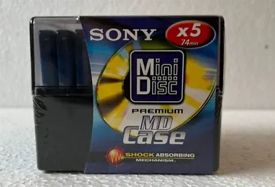 Kaufen Sony 5MDW-74DB Premium 74min MD 5x Minidisc • 39.90€