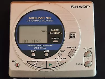 Kaufen Mini- Disc- Player Vom Hersteller Sharp, Modell MD-MT15 • 90€